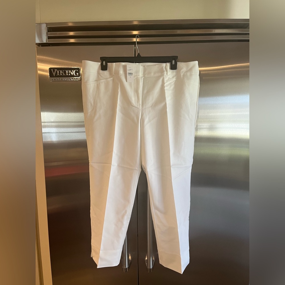 Loft White, Rivera Pant 18
